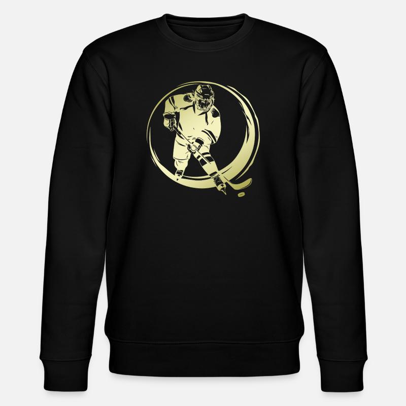 Silhouette de joueur de hockey - Sweat bio CHANGER Stanley/Stella Unisexe - noir