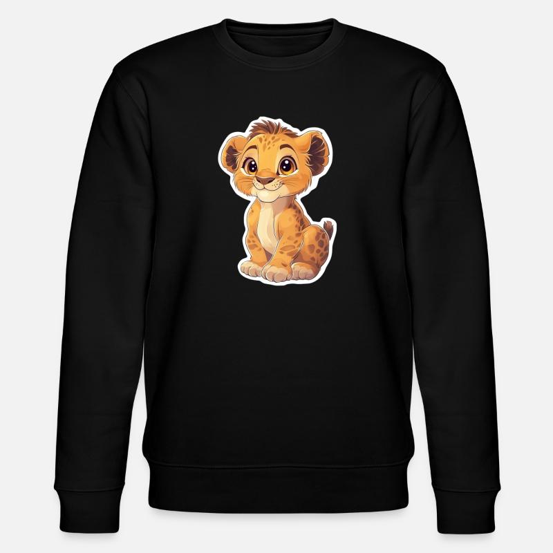 Lion - Sweat bio CHANGER Stanley/Stella Unisexe - noir