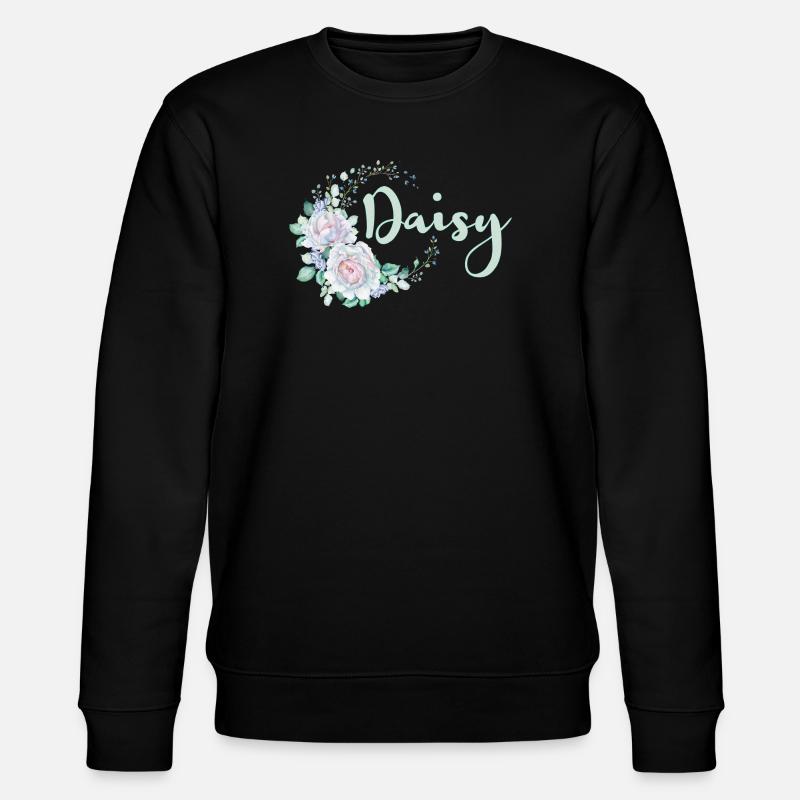 For Daisy - Stanley/Stella CHANGER Unisex Organic Sweatshirt - black