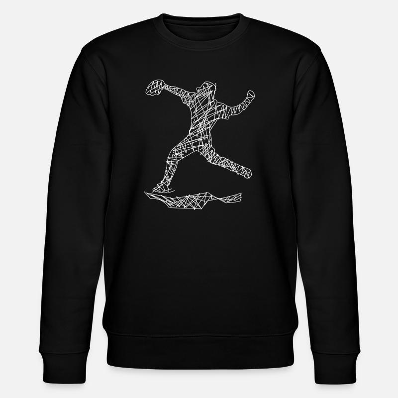 Baseball - Stanley/Stella Unisex Bio-Sweatshirt CHANGER  - Schwarz