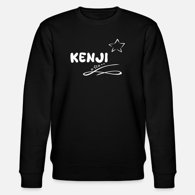 Geschenk Kenji - Stanley/Stella Unisex Bio-Sweatshirt CHANGER  - Schwarz