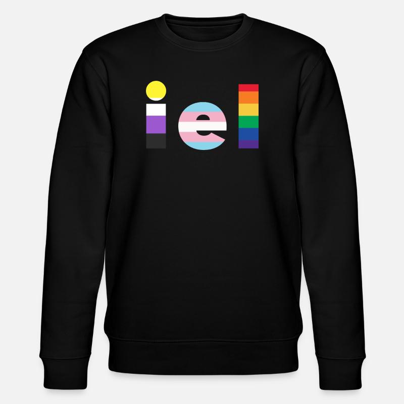 Sie - Stanley/Stella Unisex Bio-Sweatshirt CHANGER  - Schwarz