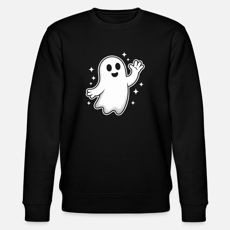 Scary Halloween Design - Stanley/Stella Unisex Bio-Sweatshirt CHANGER - Schwarz