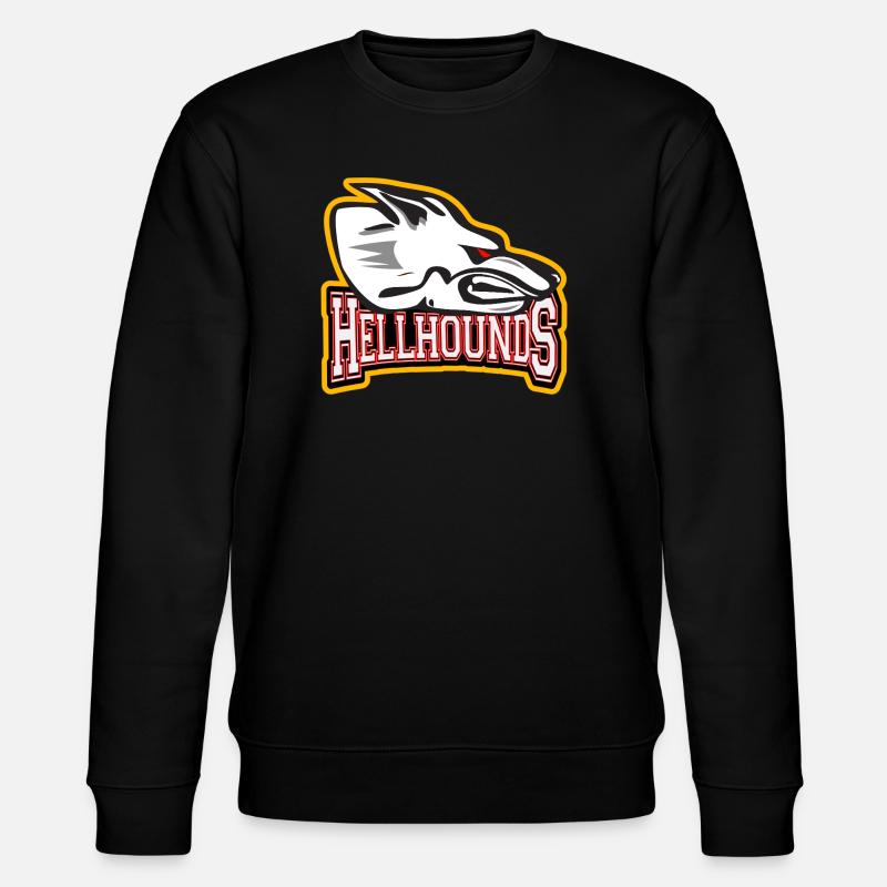 Hellhounds Logo - Stanley/Stella Unisex Bio-Sweatshirt CHANGER  - Schwarz