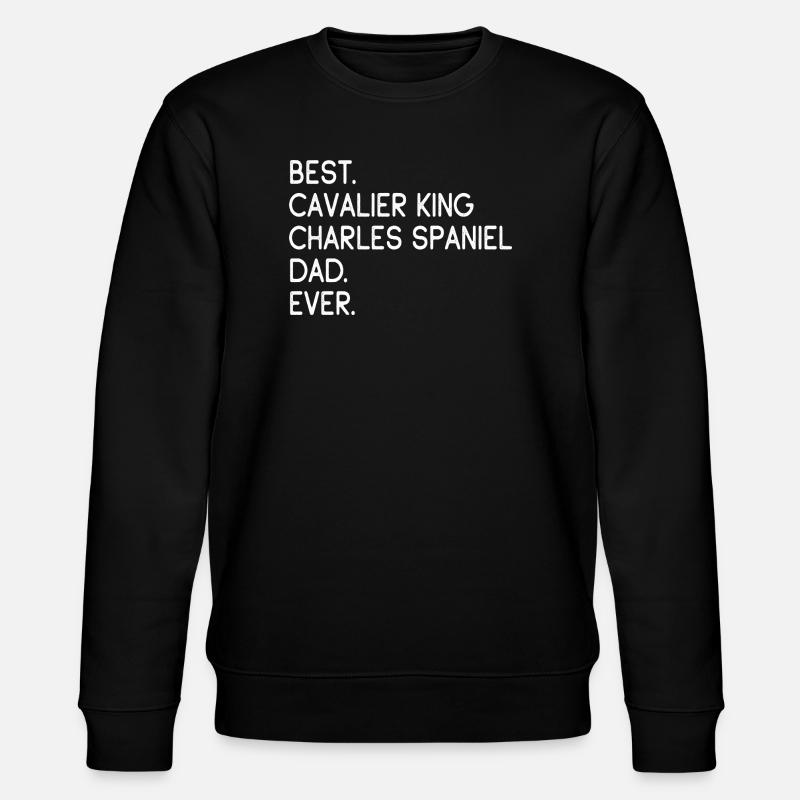 Cavalier King Charles Spaniel - Sweat bio CHANGER Stanley/Stella Unisexe - noir