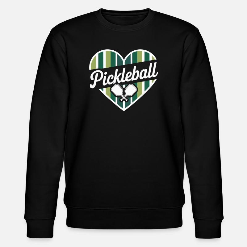 Pickleball - Stanley/Stella Unisex Bio-Sweatshirt CHANGER  - Schwarz