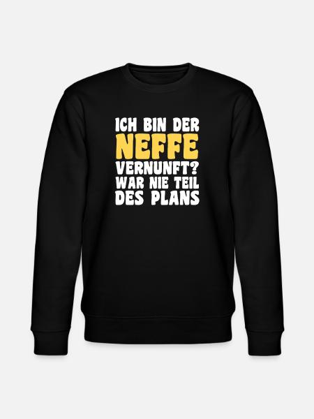 Familienmotiv Neffe - Stanley/Stella Unisex Bio-Sweatshirt CHANGER - Schwarz