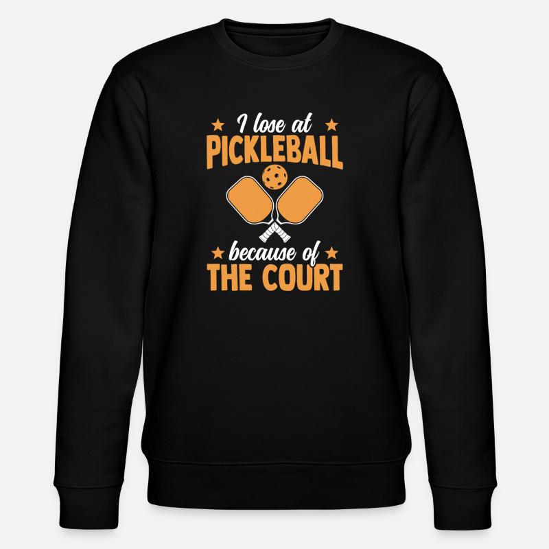 Pickleball Paddleball - Stanley/Stella Unisex Bio-Sweatshirt CHANGER  - Schwarz