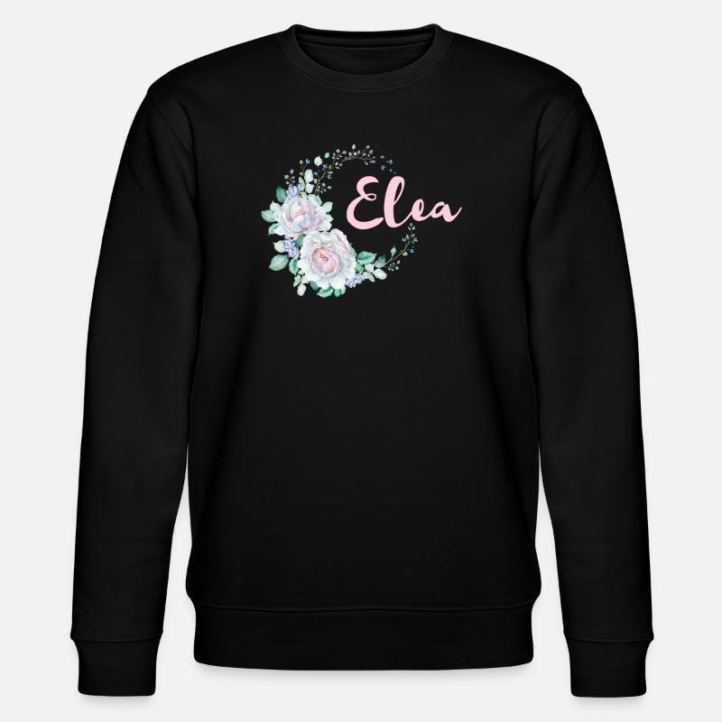 Für Elea - Stanley/Stella Unisex Bio-Sweatshirt CHANGER  - Schwarz