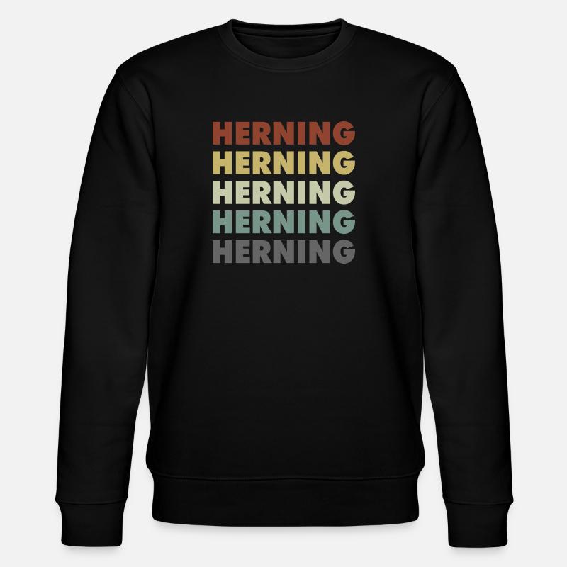 Herning - Danemark - Danemark - Scandinavie - Sweat bio CHANGER Stanley/Stella Unisexe - noir