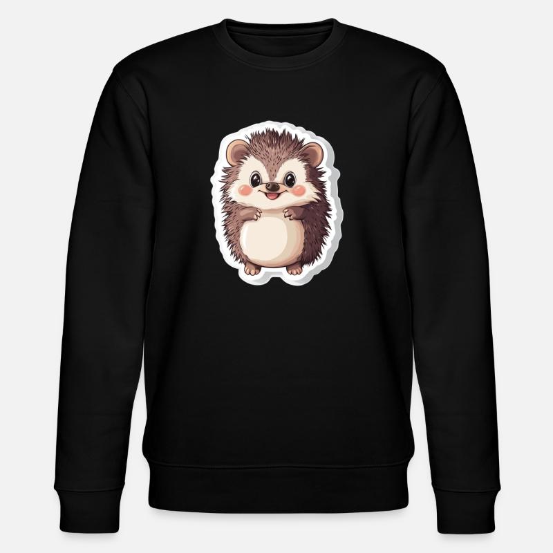 Igel - Stanley/Stella Unisex Bio-Sweatshirt CHANGER  - Schwarz
