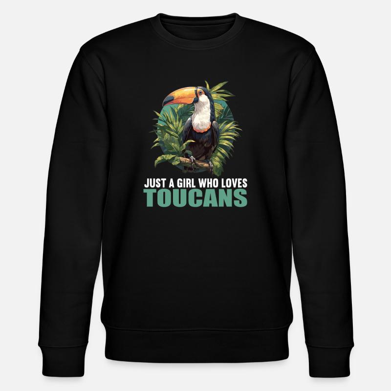 Toucans Toucan - Sweat bio CHANGER Stanley/Stella Unisexe - noir