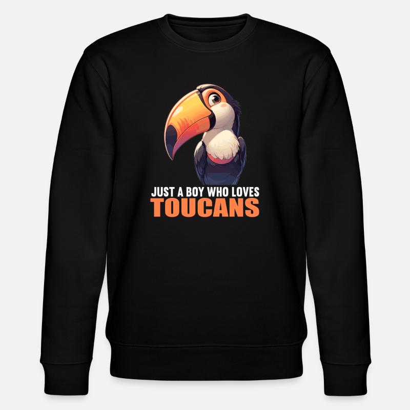 Toucans Toucan - Sweat bio CHANGER Stanley/Stella Unisexe - noir