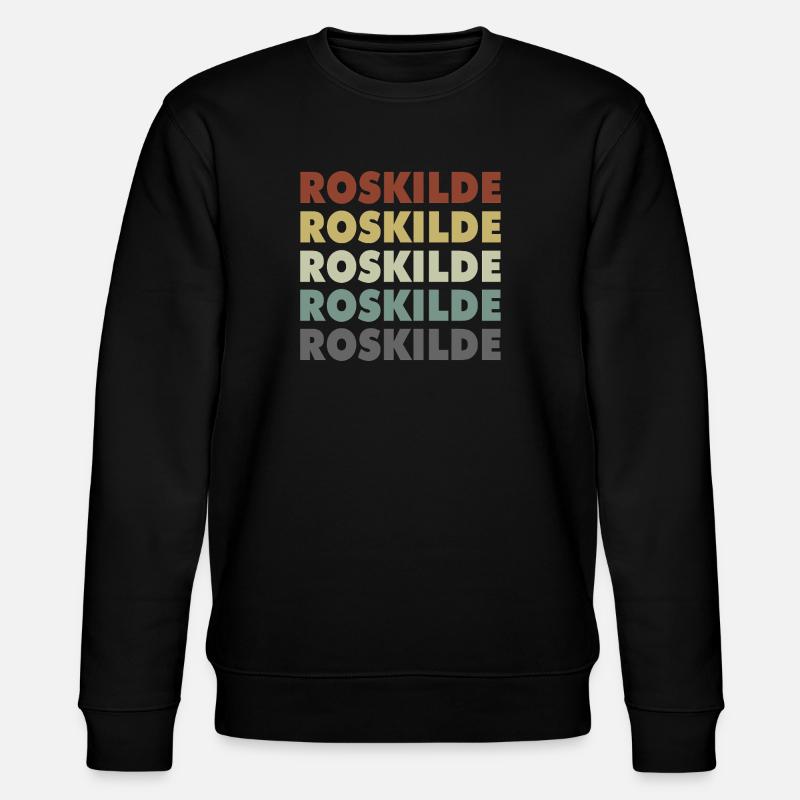 Roskilde - Denmark - Dänemark - Skandinavien - Stanley/Stella Unisex Bio-Sweatshirt CHANGER  - Schwarz