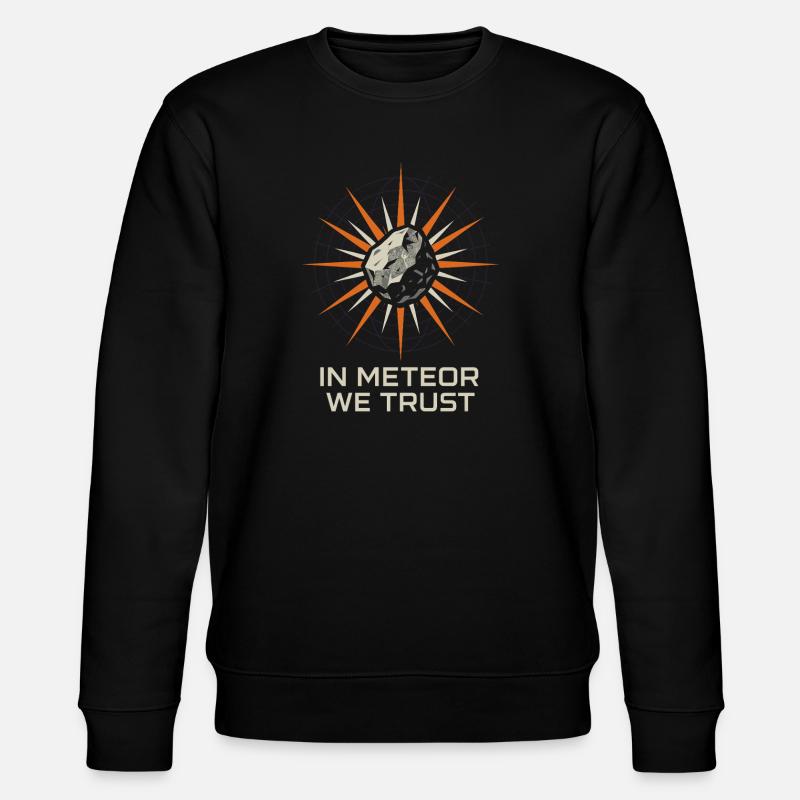 Météorite Collectionneur Étoile Déchue Cosmique - Sweat bio CHANGER Stanley/Stella Unisexe - noir