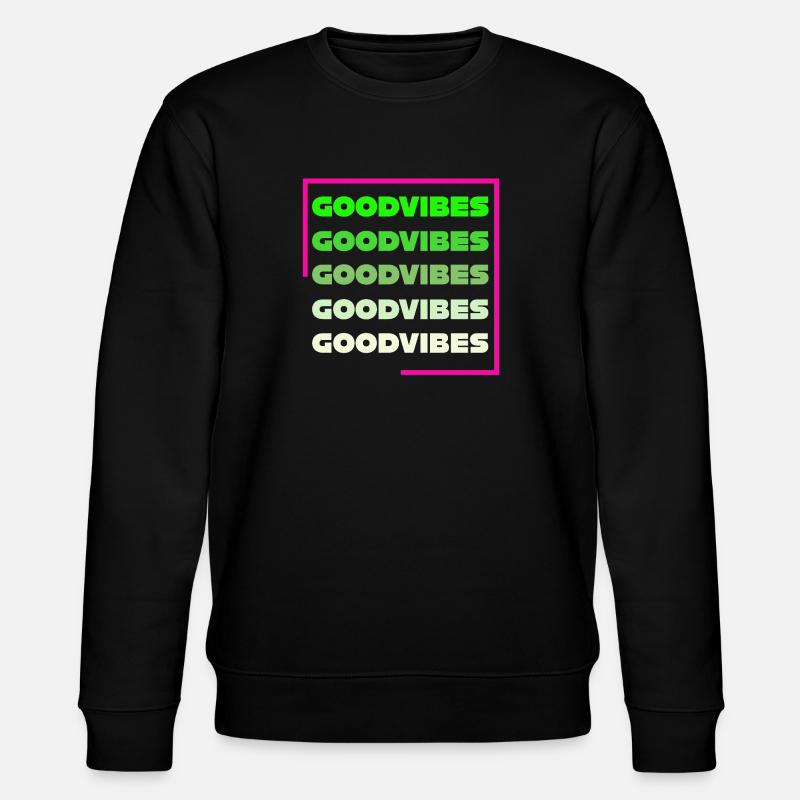 Ondes positives - Sweat bio CHANGER Stanley/Stella Unisexe - noir