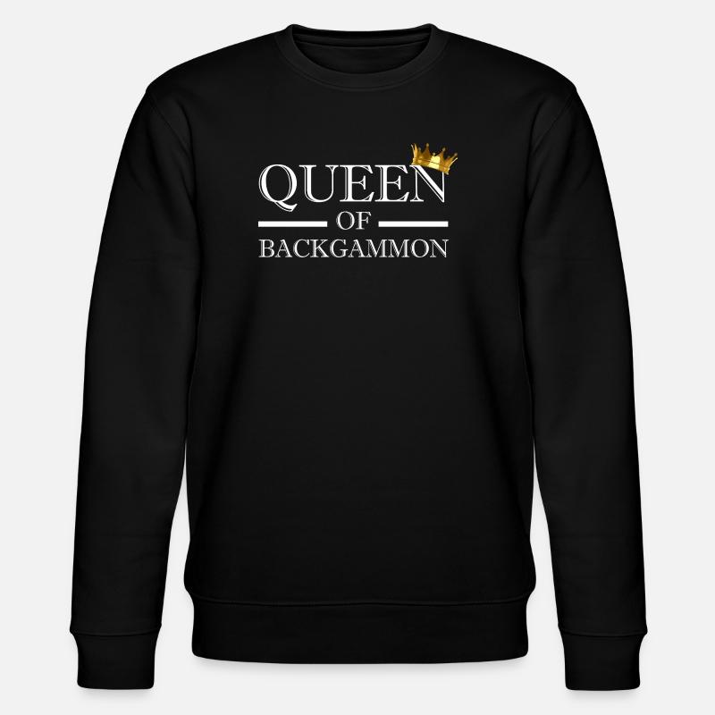Reine Du Backgammon - Sweat bio CHANGER Stanley/Stella Unisexe - noir
