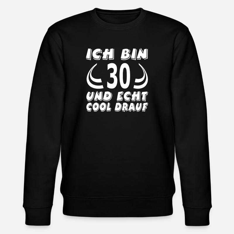 Anniversaire 30 - Sweat bio CHANGER Stanley/Stella Unisexe - noir