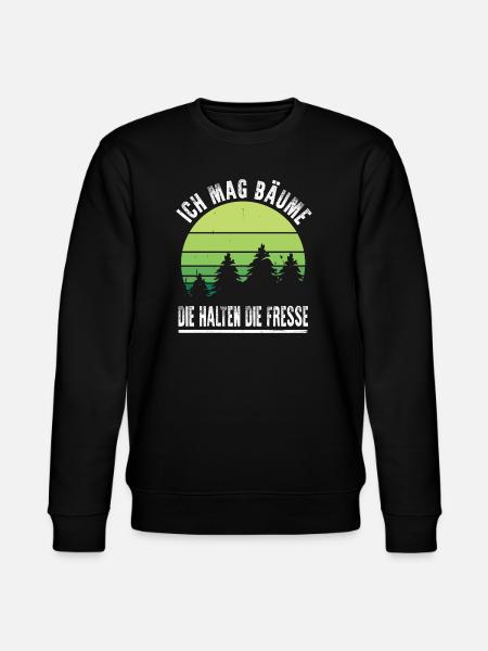 J’aime les arbres qui se bouchent l’ironie en disant - Sweat bio CHANGER Stanley/Stella Unisexe - noir