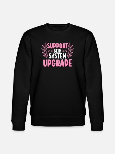 JGA Team Braut Junggesellinnenabschied - Stanley/Stella Unisex Bio-Sweatshirt CHANGER - Schwarz