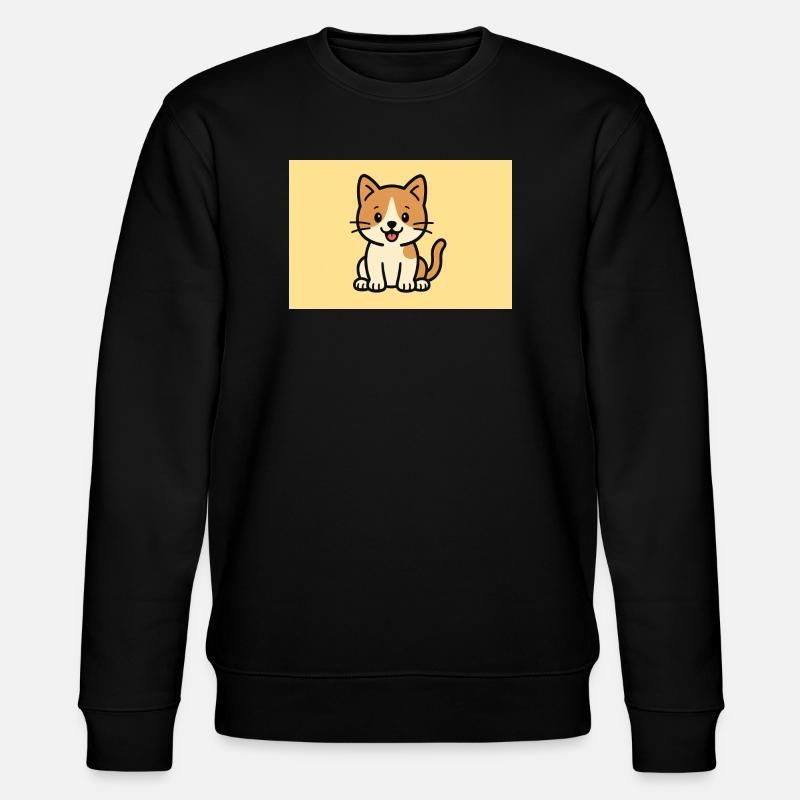 Chat - Sweat bio CHANGER Stanley/Stella Unisexe - noir