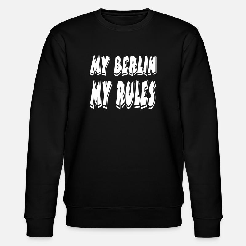 Berlin - Sweat bio CHANGER Stanley/Stella Unisexe - noir