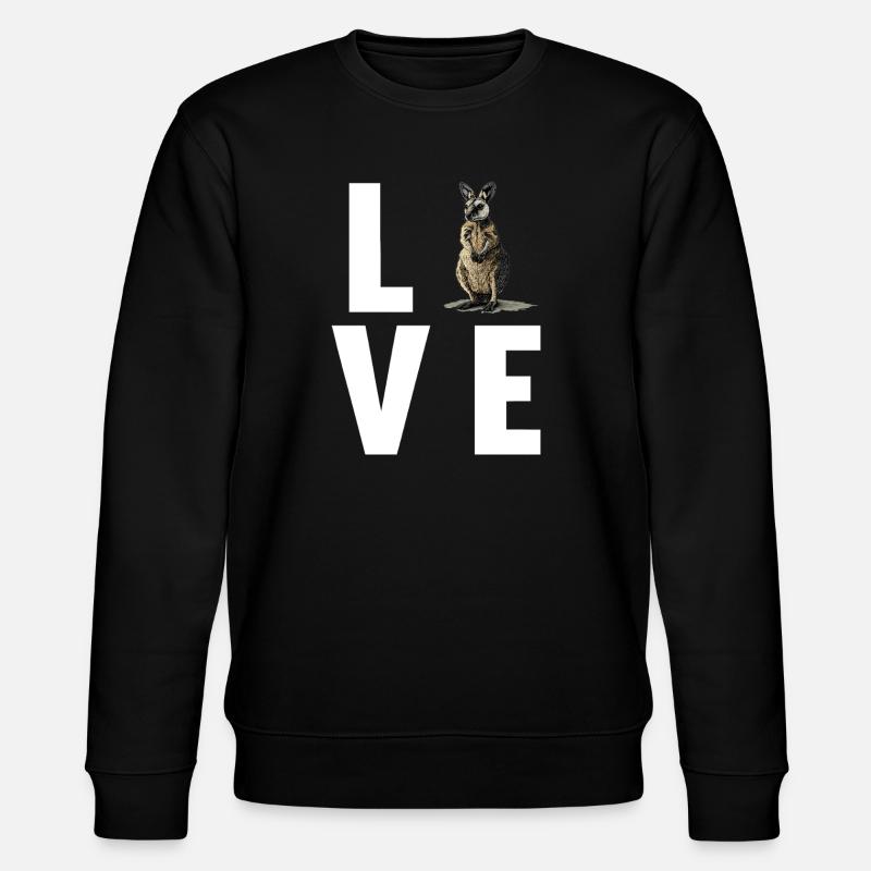 Wallabies Wallaby - Sweat bio CHANGER Stanley/Stella Unisexe - noir