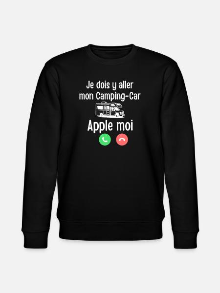 Motorhome Apple me - Stanley/Stella CHANGER Unisex Organic Sweatshirt - black