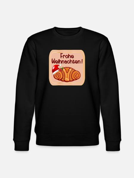 Joyeux Noël Hambourg Franzbrötchen - Sweat bio CHANGER Stanley/Stella Unisexe - noir