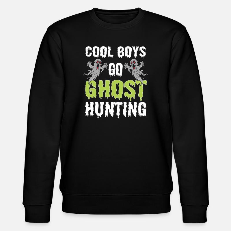Geisterjagd Ghost Hunting - Stanley/Stella Unisex Bio-Sweatshirt CHANGER - Schwarz