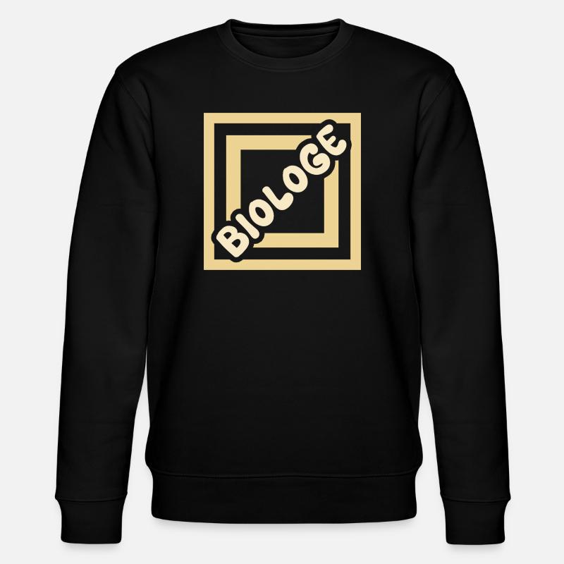 Biologe als Job - Stanley/Stella Unisex Bio-Sweatshirt CHANGER  - Schwarz