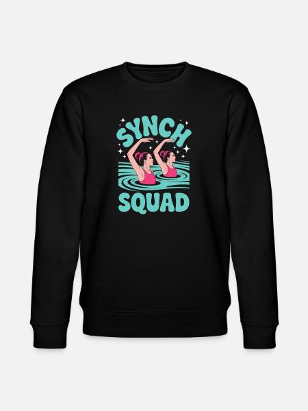 Synchronschwimmen Kunstschwimmen Wassersport - Stanley/Stella Unisex Bio-Sweatshirt CHANGER - Schwarz