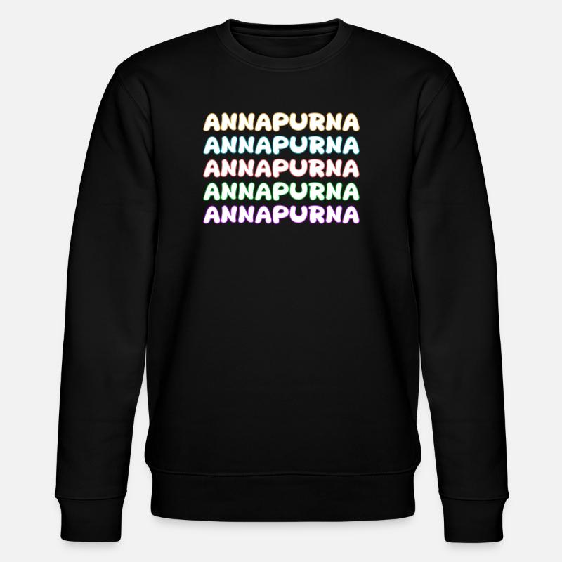 Escalade de l’Annapurna - Sweat bio CHANGER Stanley/Stella Unisexe - noir