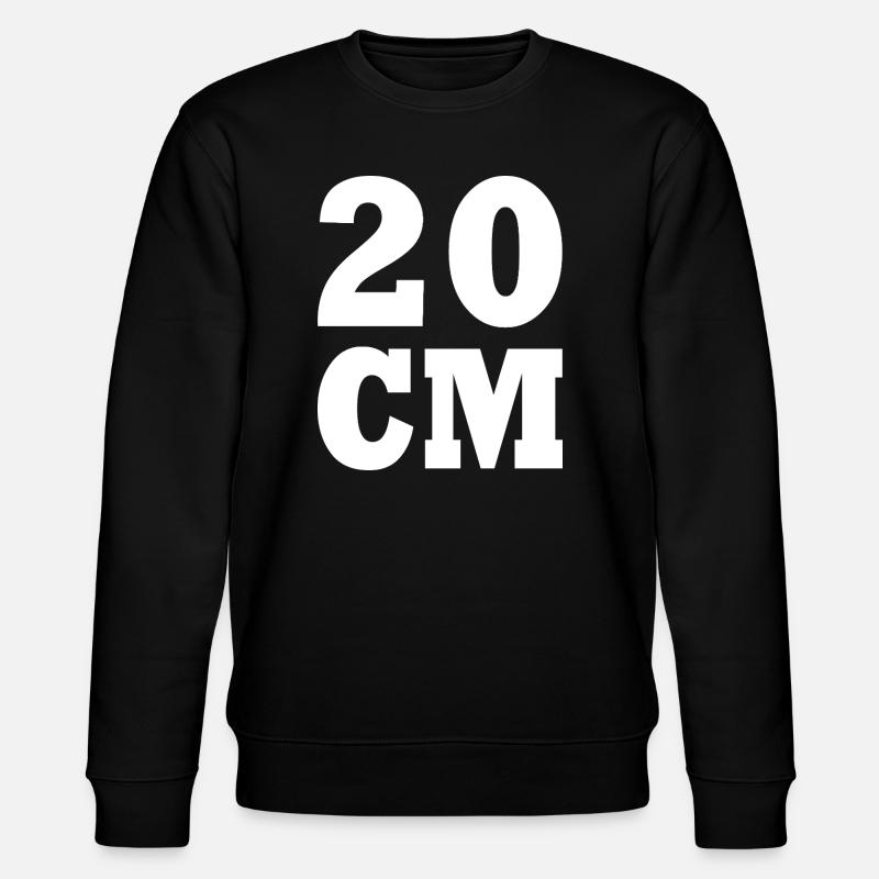 20 cm - Stanley/Stella CHANGER Unisex Organic Sweatshirt - black