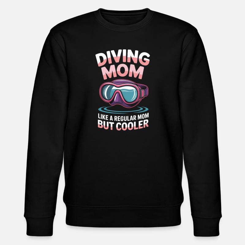 Plongée Dire Maman Drôle Plongée Cadeau - Sweat bio CHANGER Stanley/Stella Unisexe - noir