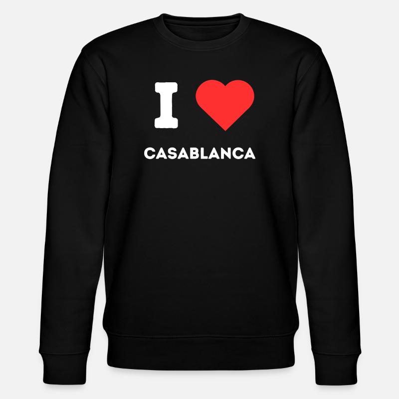 J’adore Casablanca Design - Sweat bio CHANGER Stanley/Stella Unisexe - noir