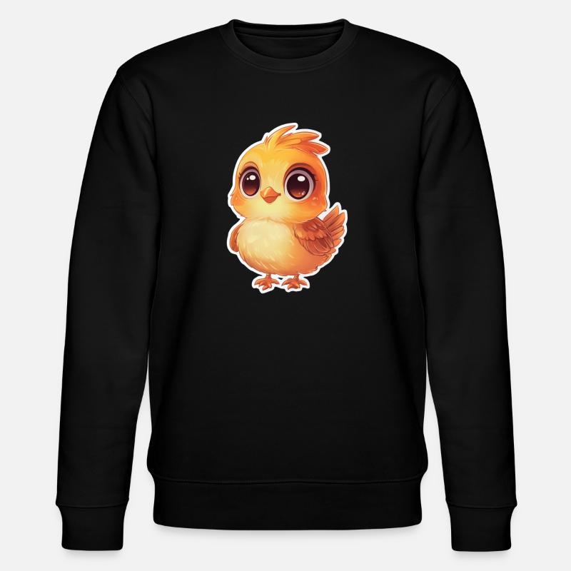 Poussin - Sweat bio CHANGER Stanley/Stella Unisexe - noir