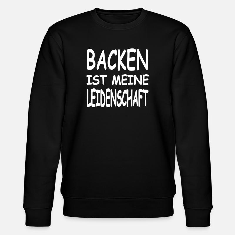 Backen - Stanley/Stella Unisex Bio-Sweatshirt CHANGER  - Schwarz