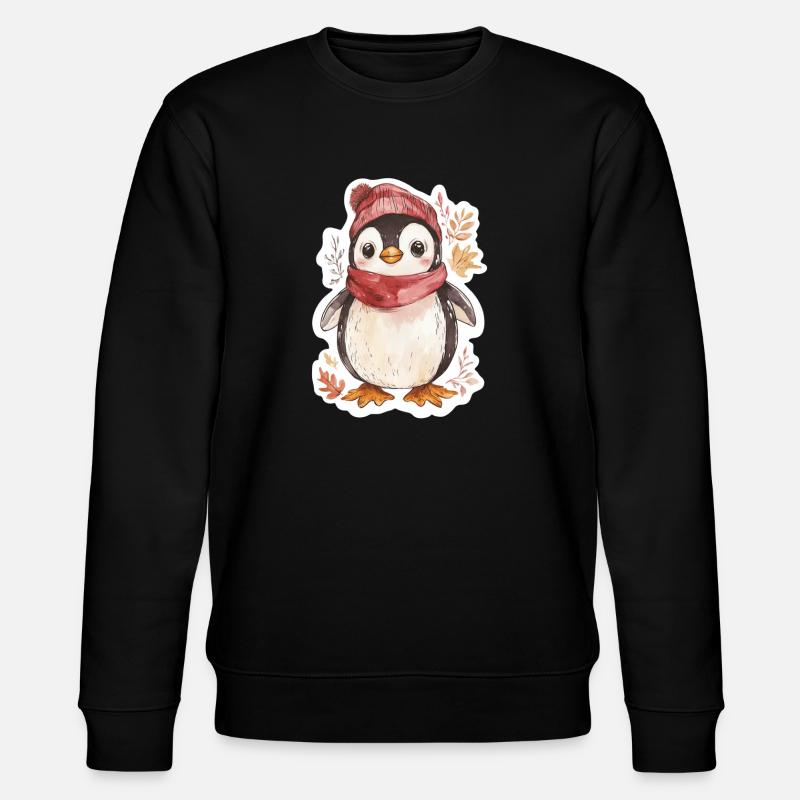 Pingouin - Sweat bio CHANGER Stanley/Stella Unisexe - noir