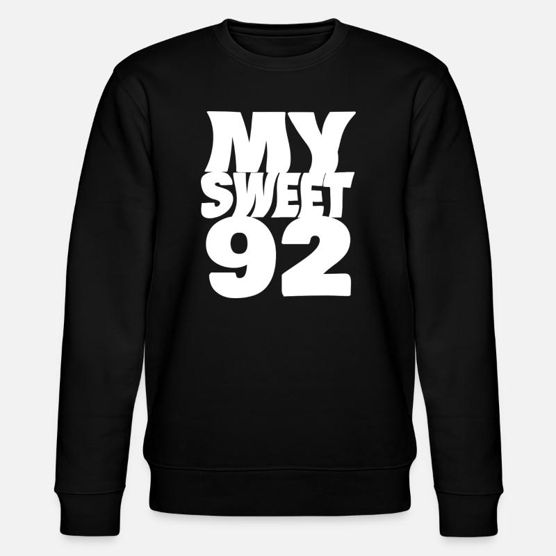 Sweet 92 - Stanley/Stella Unisex Bio-Sweatshirt CHANGER - Schwarz