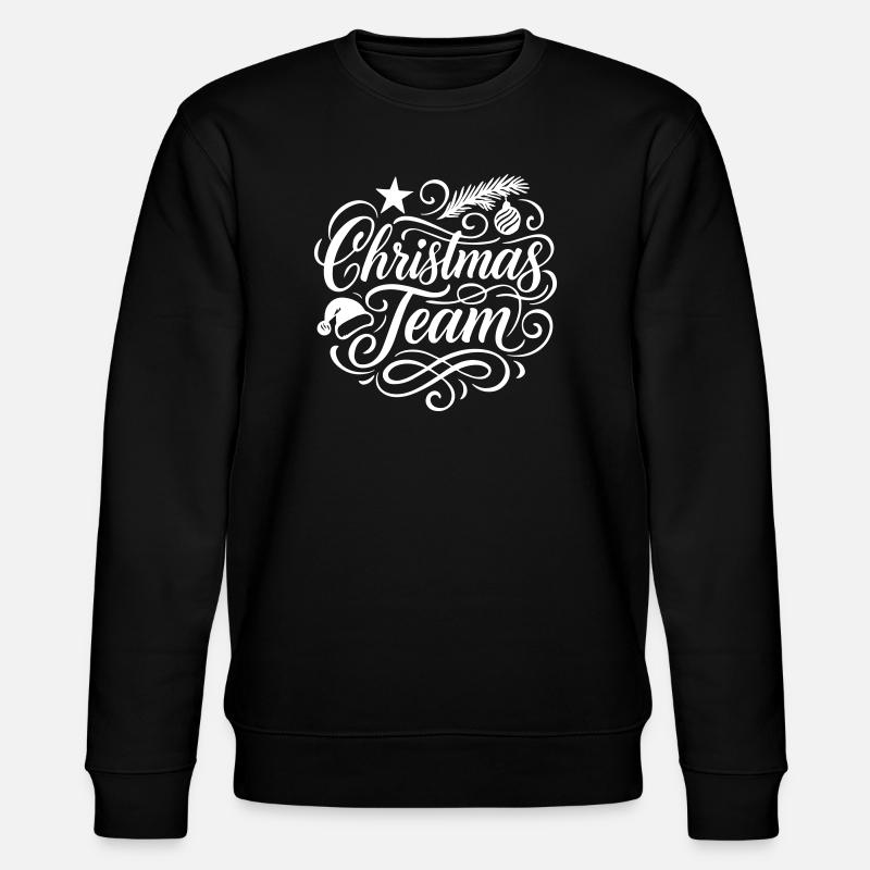 Weihnachts Team Noël - Sweat bio CHANGER Stanley/Stella Unisexe - noir