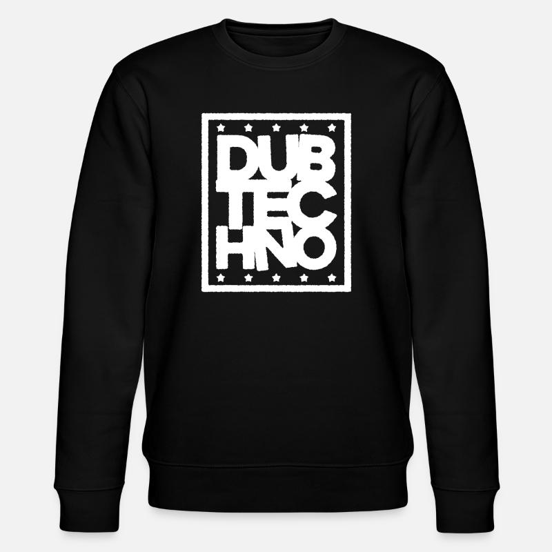 Dub Techno Light Edition - Stanley/Stella Unisex Bio-Sweatshirt CHANGER  - Schwarz