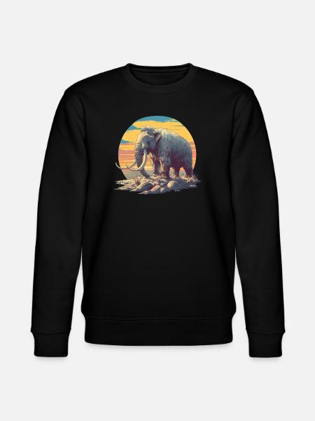 Mammoths Mammoth - Stanley/Stella CHANGER Unisex Organic Sweatshirt - black