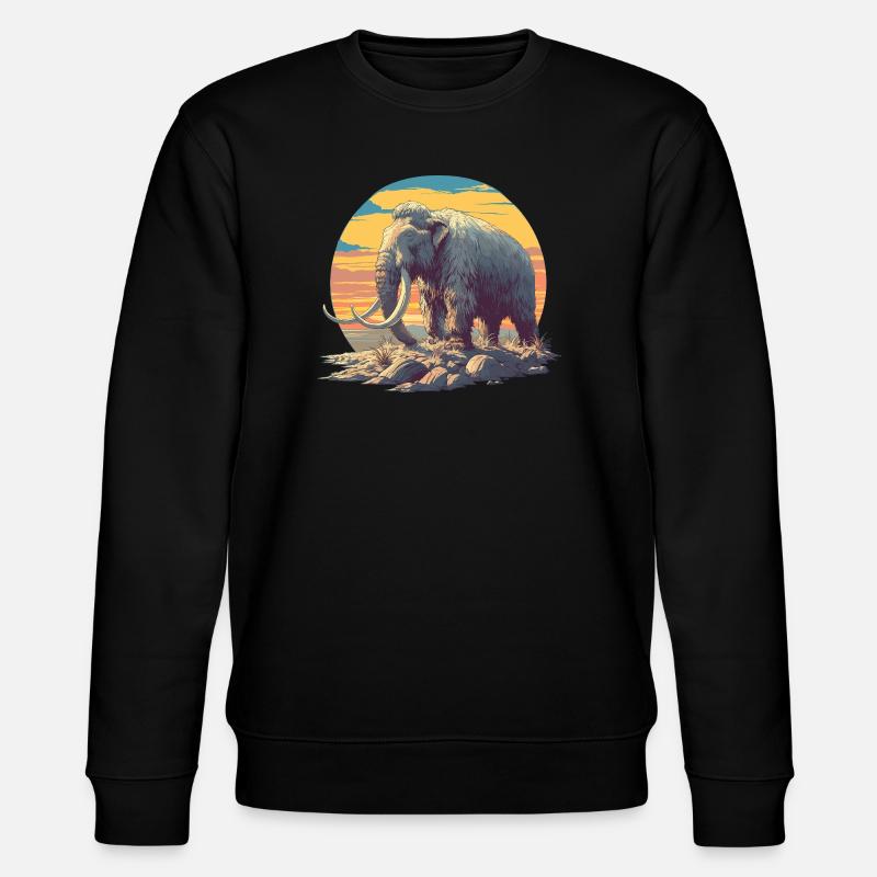 Mammuts Mammut - Stanley/Stella Unisex Bio-Sweatshirt CHANGER  - Schwarz