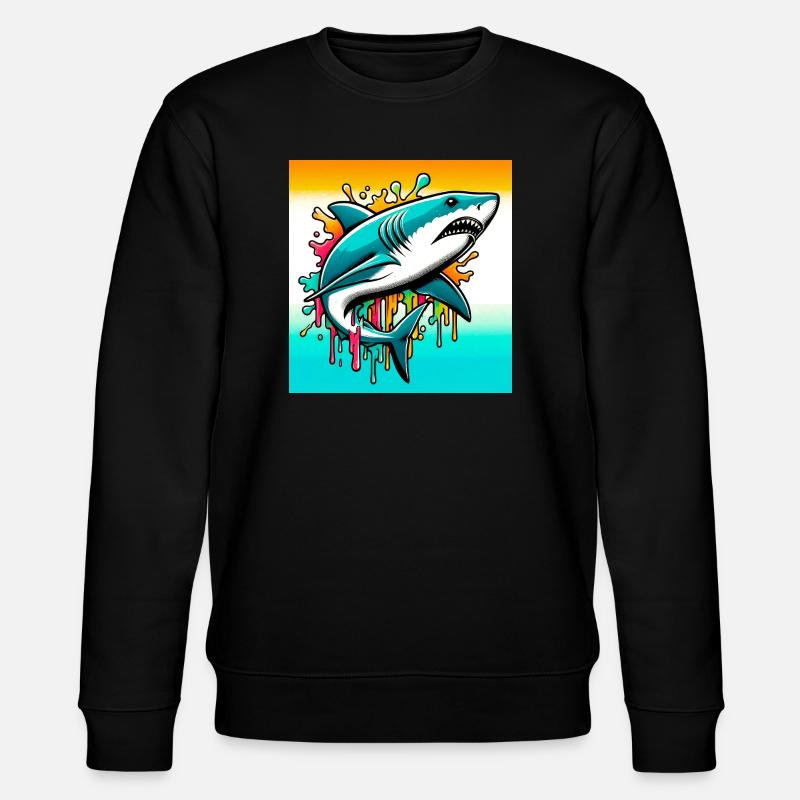 Hai - Stanley/Stella Unisex Bio-Sweatshirt CHANGER  - Schwarz