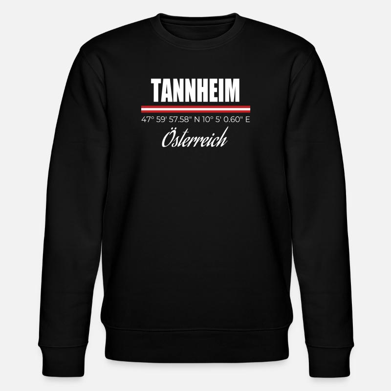 Tannheim - Sweat bio CHANGER Stanley/Stella Unisexe - noir