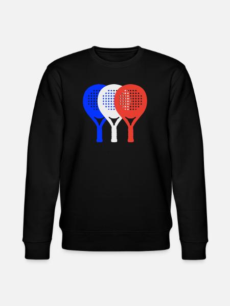 Padel-Frankreich2 - Stanley/Stella Unisex Bio-Sweatshirt CHANGER - Schwarz