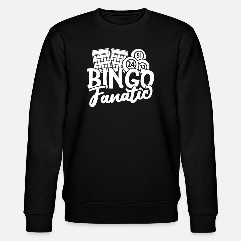 Bingo Player Fanatic Bingo - Stanley/Stella Unisex Bio-Sweatshirt CHANGER - Schwarz