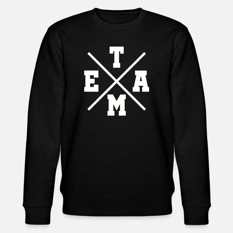 Team - Stanley/Stella CHANGER Unisex Organic Sweatshirt - black