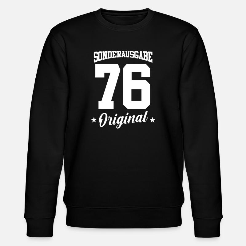 76 Anniversaire - Sweat bio CHANGER Stanley/Stella Unisexe - noir